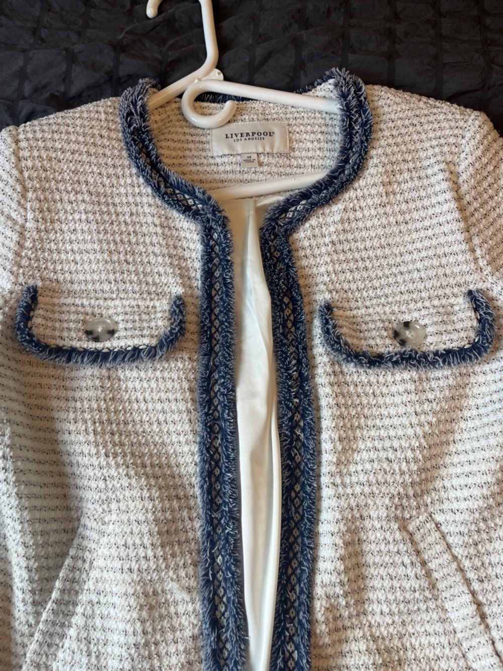 Liverpool woven style cardigan